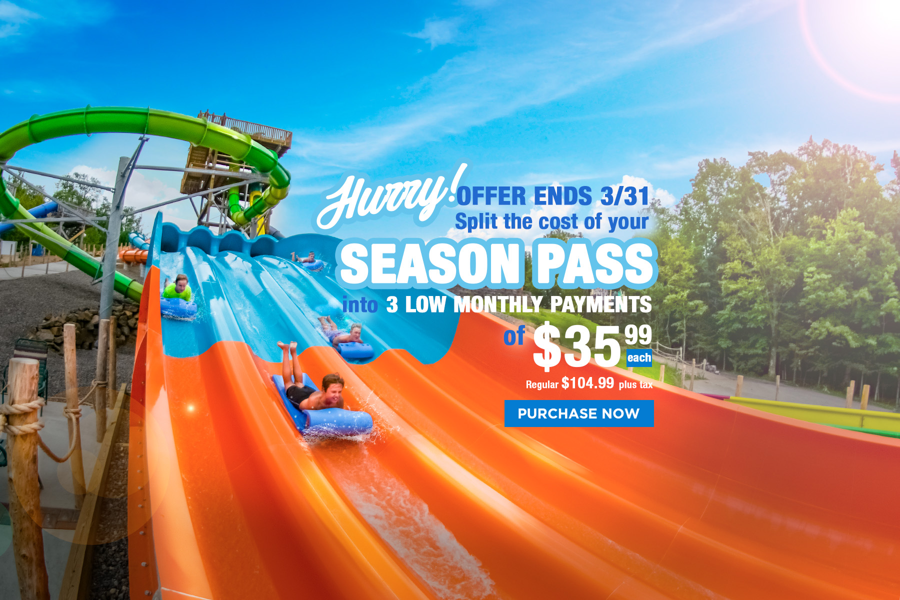 NEW Season Pass Payment Plan