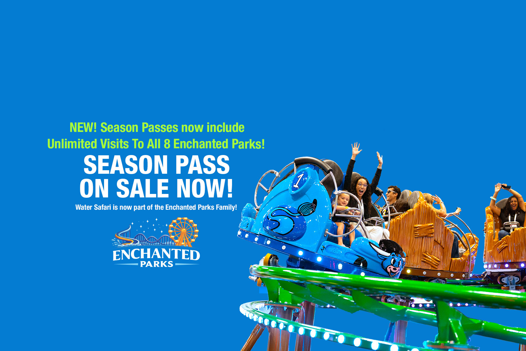 Visit all 8 Enchanted Parks